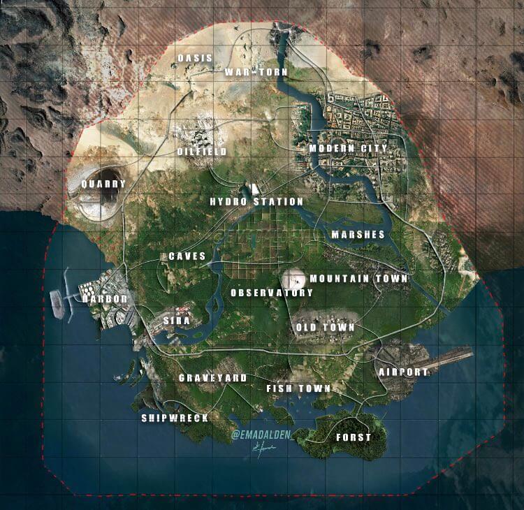 warzone 2 map Titel