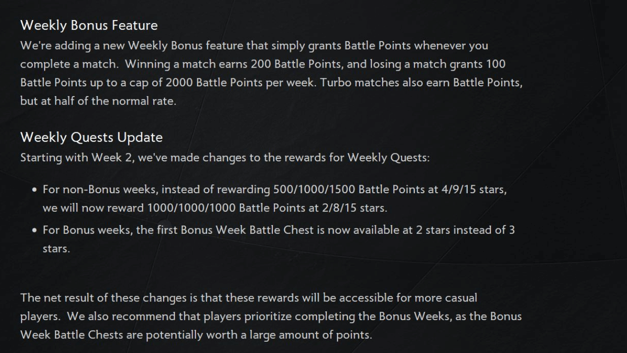 Dota2 Battle Pass Update