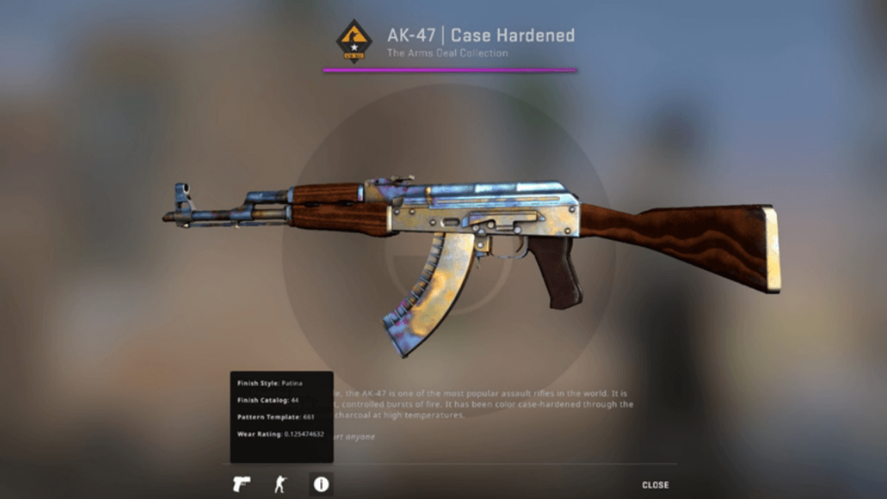 AK Case Hardened